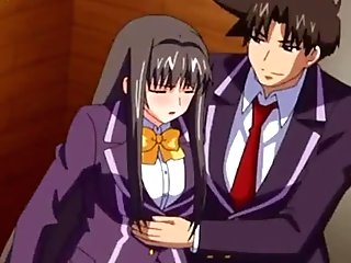 Excited hot girl in pantyhose has sex