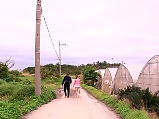 Japanese beach, japanese cum