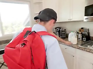 Japan teen xxx and big toys first time Borrowing Milk From my Neighbor